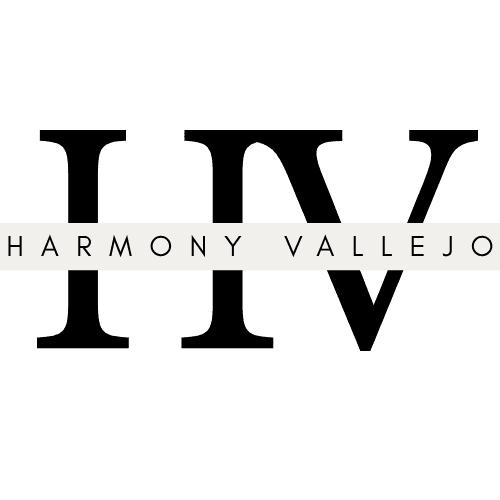 Harmony Vallejo monogram logo